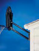 5" Round Poles or 4" Square Poles ADAPTS TO: Roof