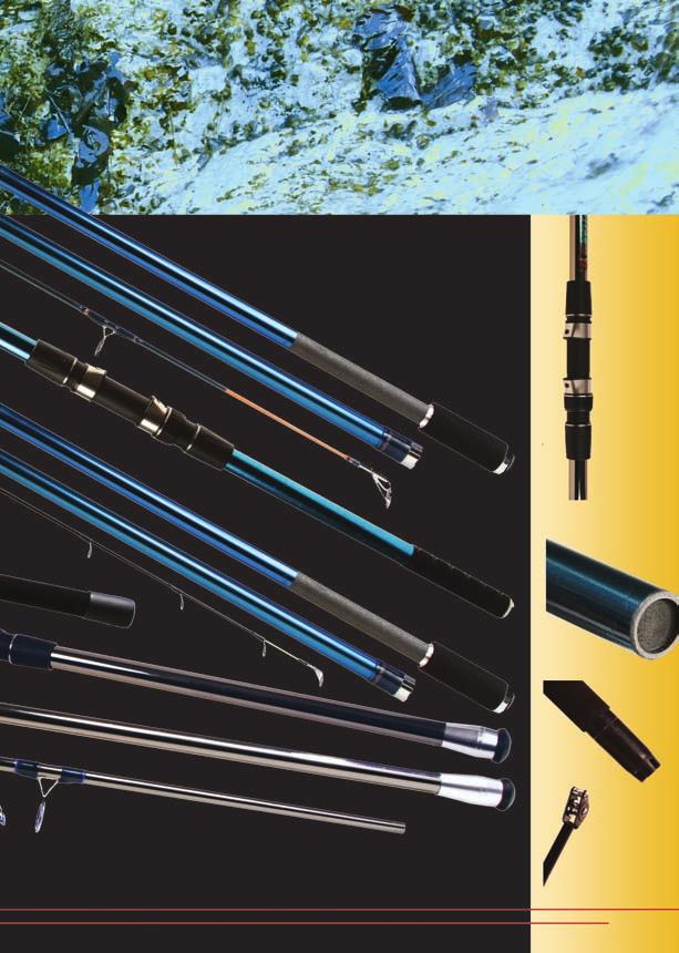 Byron Boat Rods If you prefer fishing in or at the sea, you need to have trust in your equipment under all conditions. Therefore Byron boat rods are manufactured to cover all your needs, e.g. stable, more or less unbreakable blanks, double-wound guides and Epoxy coating for improved stability.
