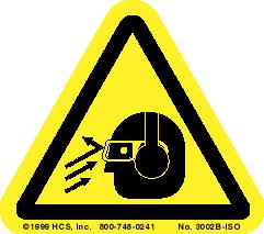 SAFETY SECTION 4.1.3 HAZARDOUS VOLT- AGES (ELECTRIC SHOCK) Hazardous Voltages Hazardous voltages in the enclosures marked with this symbol can kill. Do not operate with the door open.