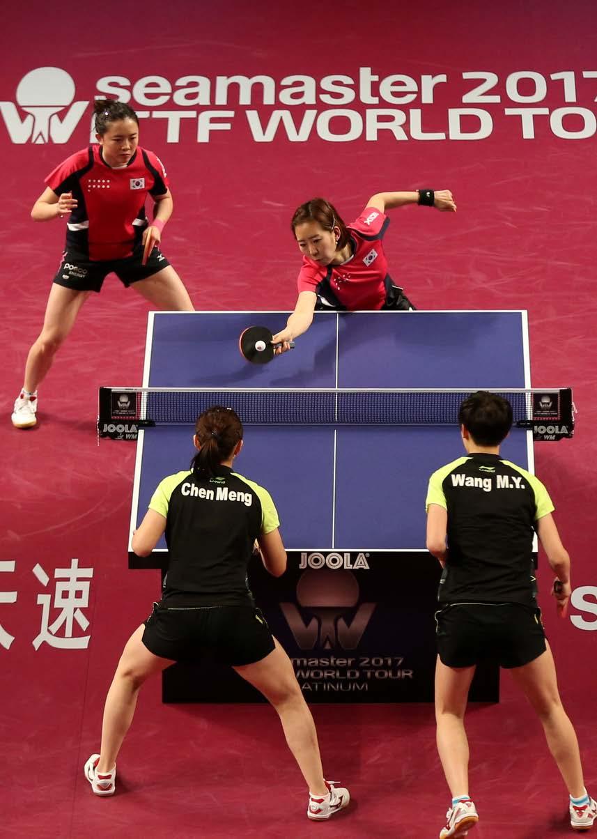 MAXIMISING COMMERCIAL AND MARKETING OPPORTUNITIES In 2016, I was delighted to deliver on a promise to repurchase the ITTF marketing rights from TMS which will generate more revenue for the ITTF and