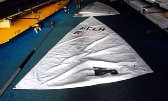 Sail Controls: Laser Modern sails are not flat pieces of cloth with only a two dimensional shape.
