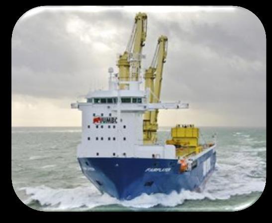 Constrained project scheduling Heavy lift vessel (shipshape) Day rates > $200 000 Transit speed >