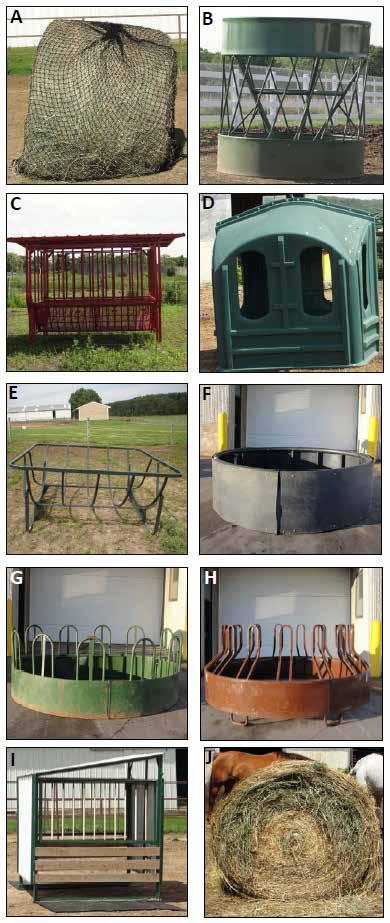 Selecting a round-bale feeder for use during horse feeding K. Martinson, PhD; J. Wilson, DVM; K. Cleary; W. Lazarus, PhD; W. Thomas, PhD; and M.
