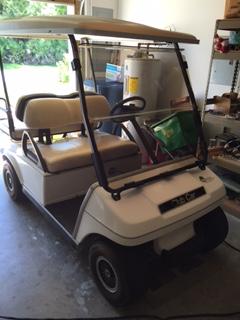 CLASSIFIED ADS Golf Cart-Club Car 4 passengers Hard top