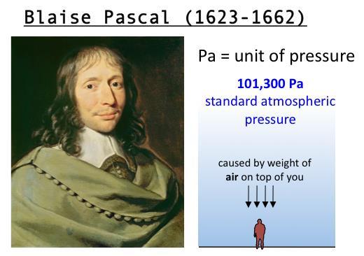 Chapter 13 Gases and Pressure Measuring Pressure (continued) Pressure can also be measured in pascals (Pa): 1 Pa = 1 N/m 2.