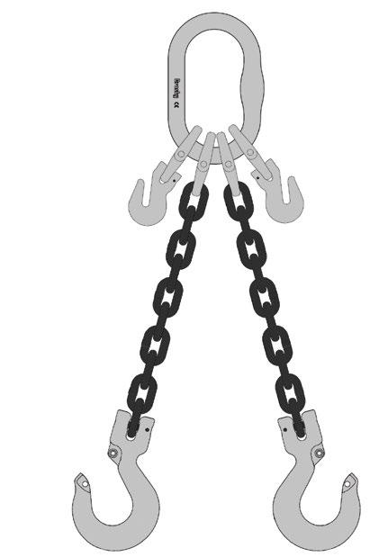 four leg chain slings can also