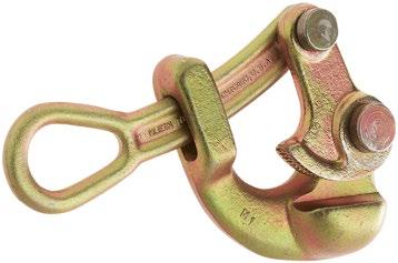 Features QUIC-CHECK markings on bail to assist in knowing when device is ready for lifting. Shackle Pin Diameter 600-11050 5 3/4 7/8 2.72 600-11060 9.5 1 1 5.86 600-11070 17 1 1/2 1 5/8 19.