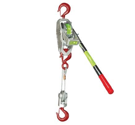 CABLE HOISTS & OVERHEAD PRODUCTS CHAIN HOISTS Cable Hoist Single Line Capacity Lift in Feet Double Line Capacity Lift in Feet 2100-3200