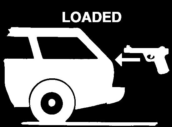 with considerable velocity. 9. NEVER TRANSPORT A LOADED FIREARM.