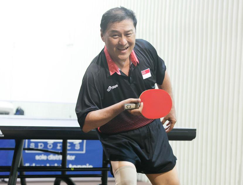 Lee Kim Puek Jeffrey DOB: 12/9/1956 HEIGHT: 165 cm WEIGHT: 66 kg I started playing table tennis as a hobby. My love for the game has grown since then and things turned competitive.