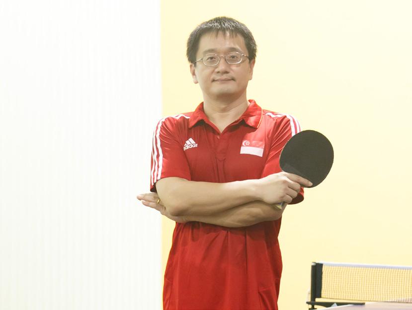 Mu Yuguang DOB: 10/10/1969 HEIGHT: 167 cm WEIGHT: 67 kg I picked up table tennis since I was a kid. I love the sport because it gives a rhythm which adds melody to my life.