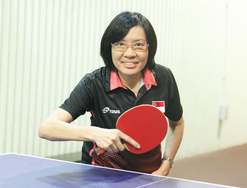 Goh Chor Choo Linda DOB: 7/10/1953 HEIGHT: 147 cm WEIGHT: 48 kg DEBUTANT Table tennis allows me to stay active in both my mind and body.