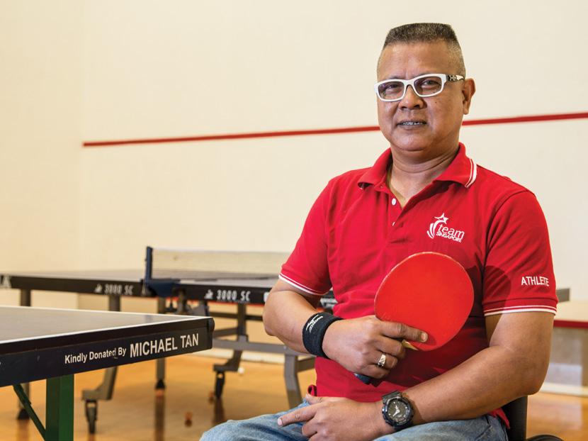 Haminudin BIN Hassan DOB: 21/1/1960 HEIGHT: 170 cm WEIGHT: 65 kg My elder brother inspired me to play table tennis when I was young. It became my lifelong passion.