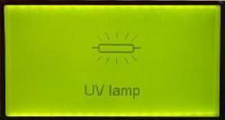 UV lamp: 9000h : It means that the UV lamp s initial setting time is 9000 hours.