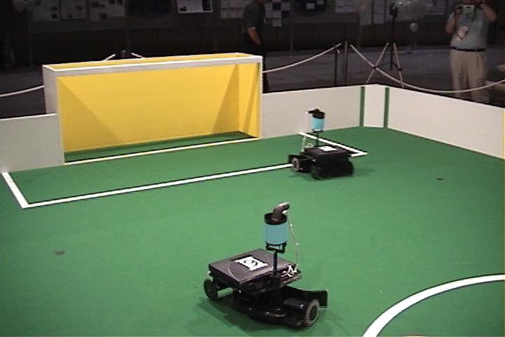 The initiating robot must also wait for an acknowledgement from the other robots.