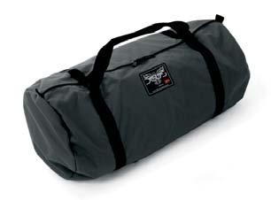 DR160-M Black storage bag for belay rope storage. Dimensions: 2 ft wide x 1 ft. diameter. Black storage bag for Escape and Rescue kit.