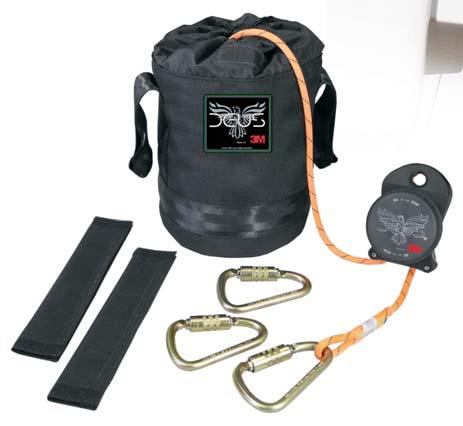 Packed in its own bag, the RTU includes a set of pulleys with 4:1 mechanical advantage, pre-rigged with 3M and