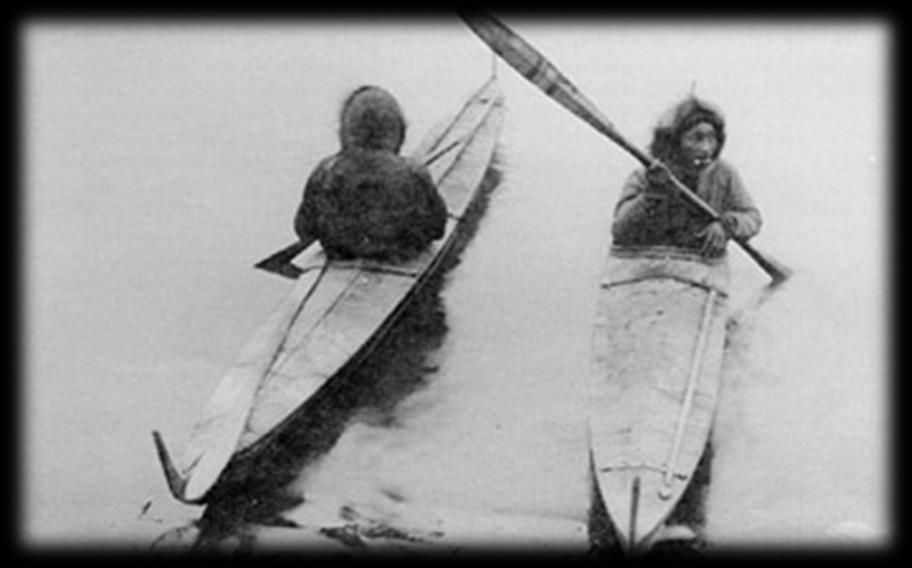 During the winter in some areas the Eskimo actually laced his sealskin anorak tightly on the manhole rim, making an exit from the kayak impossible and a roll the only way of ensuring survival.