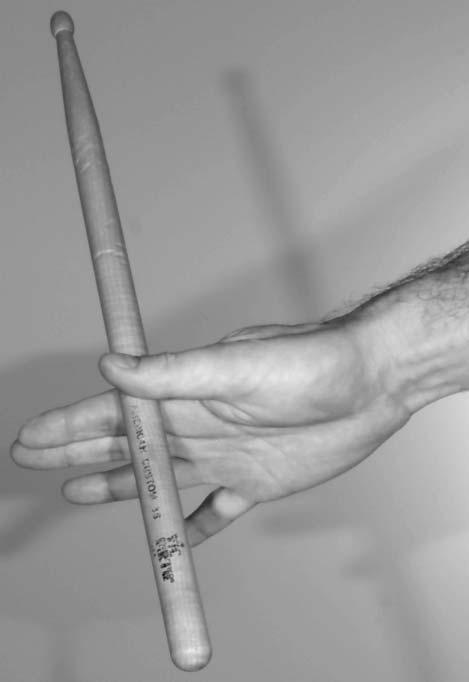 22. SECTION ONE - TECHNIQUE PRINCIPLES The Matched Grip The matched grip is very effective because it utilises all the sections of our hands in a very natural way.
