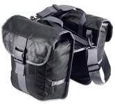 A low rider rack accepts bags only on the sides but holds that weight closer to the ground for better balance.
