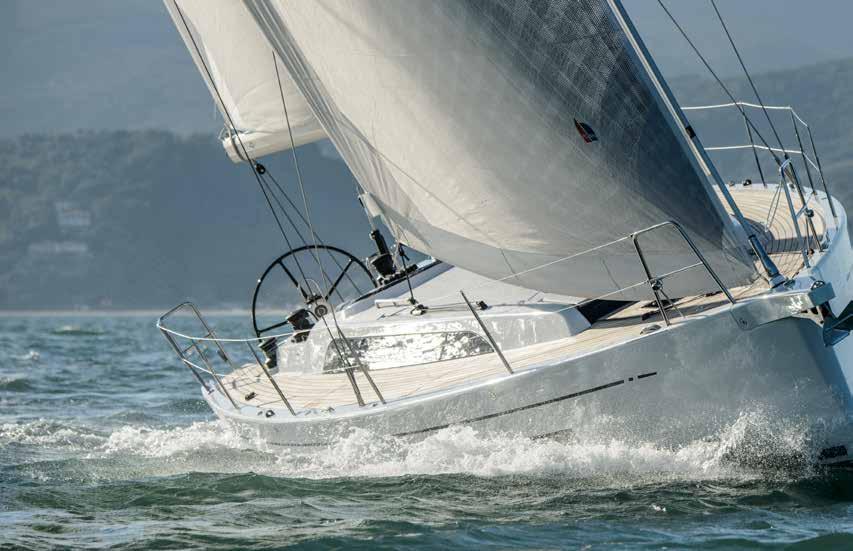 CLEAN & FUNCTIONAL The X4 3 rewards the owner with a deck and rigging layout, designed for the discerning sailor.