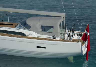 BOWSPRIT OPTIONS Standard GRP cowl with integrated