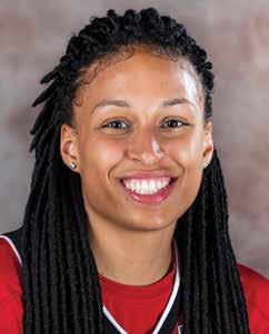 18 2017-18 NEBRASKA WOMEN'S BASKETBALL FIVE FACTS ABOUT JANAY 1. Janay loves tennis and the Williams sisters. 2. She used to live in San Francisco. 3. Janay is obsessed with Minions. 4.