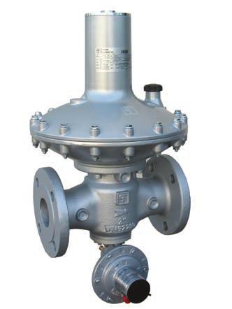 Main Features Modular design of pressure regulator series allows the installation of an incorporated slam shut or device for use as in line monitor on the same body without changing the face-to-face
