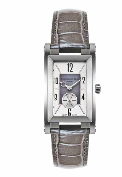 CONSTANCE CONSTANCE The subtle sophistication of the art deco aesthetic and the generous case size gives our Constance piece a truly timeless quality.