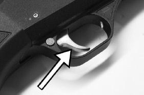 Picture 9 Carrier Latch: The carrier latch is located under the receiver in front of the trigger guard. (See Picture 10).