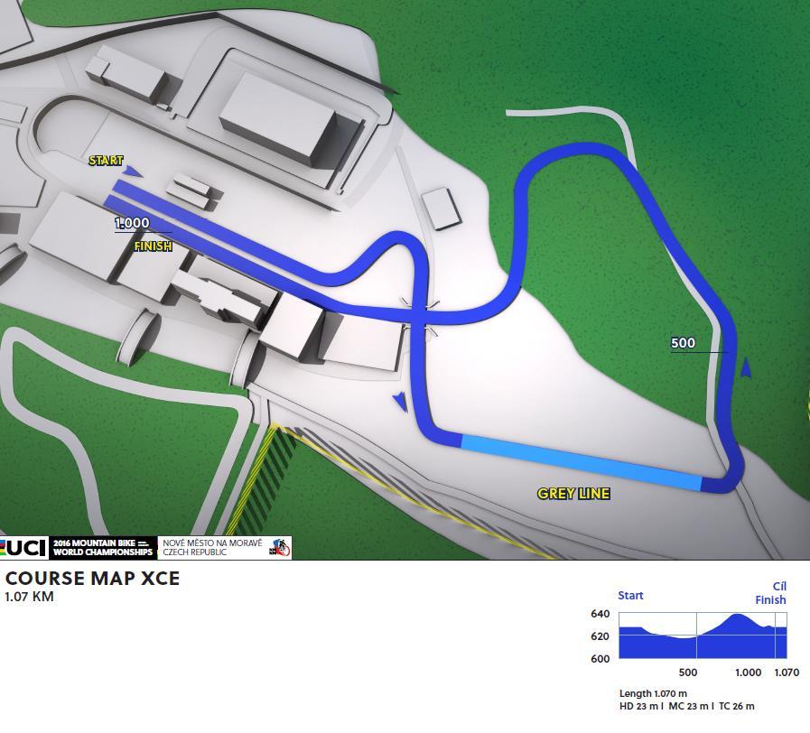 D. COURSE MAP XCE UCI