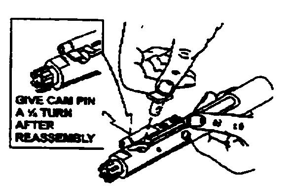 REASSEMBLY INSTRUCTlONS (Cont) 0017 00 WARNING Don't switch bolts between 6. Slide bolt into bolt carrier. 7.