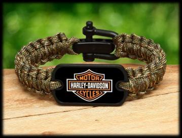 PATRIOT MULTICAM Light Duty Survival Bracelets For a thinner design! About ½ in width. Nylon Clevis Retail: $29.99 Cost: $17.