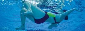 Kick The kick for the elementary backstroke is similar to the kick used in the breaststroke.