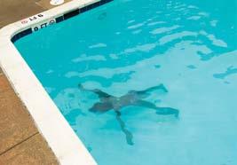 Some drowning victims are not at the surface when the problem occurs.