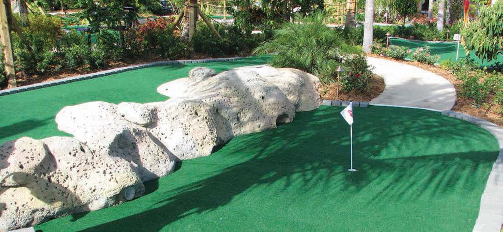 The Harris Guarantee At Harris Miniature Golf, we always give our customers the full measure of our talents.