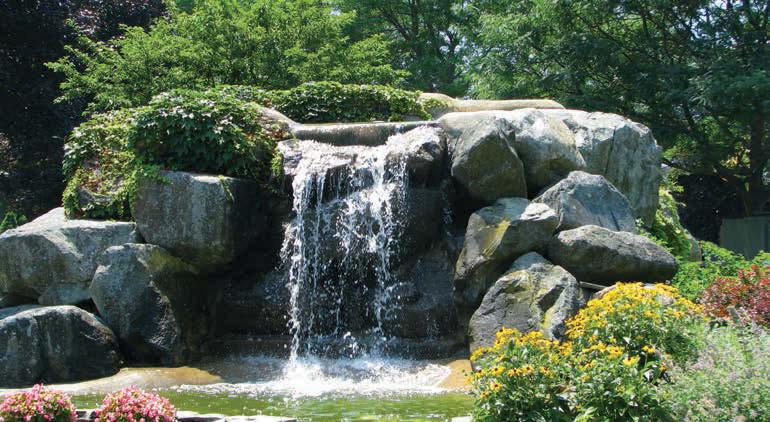 Why Miniature Golf? The soothing aesthetics created by rock waterfalls make a round of miniature golf at Golf Country seem like a peaceful walk with nature.