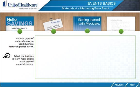 6.5 Materials at a Marketing/Sales Event marketing mat