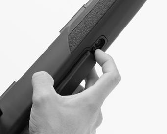 Close the bolt and place the safety in the on safe position. 2. Load the magazine as explained previously. 3.