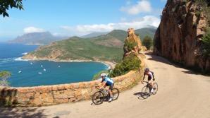 Raid Corsica 1000km cycling challenge around the stunning island of Corsica, with 14,600m of ascent, all in 6 days of cycling!