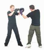 Against high right hook: cover with tight cover or shield and then respond with cross hook