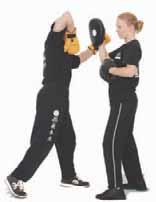 Use the elbow where appropriate in place of the punch in the combinations throughout this book.