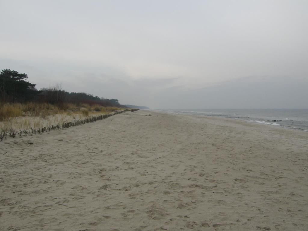 Artificial sandy beach