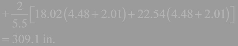 For Stiffened Column Flange 17. Calculate Web Buckling Strength (Table 3.4) (3.26) F fu = 396 kips > 330 kips = φr n Column Stiffeners Required 18. Calculate Web Crippling Strength (3.