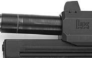 front sight ((USP Tactical, USP Expert, USP Elite, USP Match) extended threaded barrel (USP Tactical, USP Compact Tactical) barrel with O-ring (USP Tactical, USP Expert, USP Elite, USP Match extended