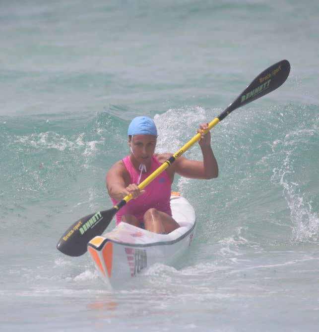 KIWI RACHAEL PUTS SYDNEY UNDER THE MICROSCOPE After missing out on the New Zealand kayak team for the Rio Olympics, Rachael Dodwell thought she would focus on surf life saving.