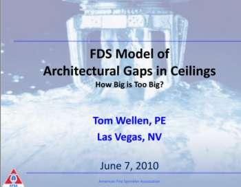 Prior Work Wellen (2010) 60+ FDS simulations Primarily large clouds Growth rate, gap size, ceiling height, cloud size, fire location Used to