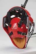 CATCHERS GEAR CHPRO-P CHYTH-P High gloss, lightweight shell design for maximum air ventilation Cooling 8-hole ventilation system AGES: Tubular steel wire face mask with 2 x 8 inch