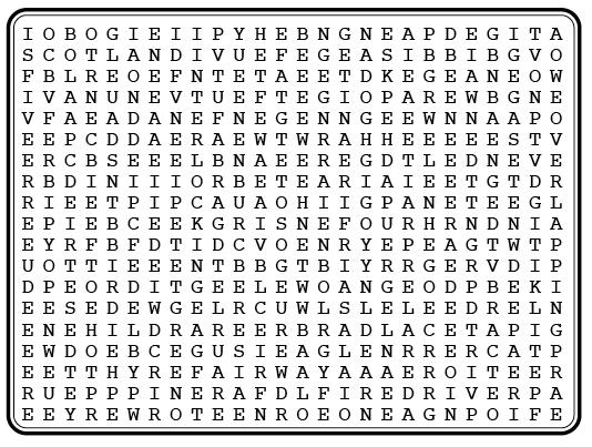 Name: Date: Physical Education 9 Word Search Use the clues below to discover words in the above puzzle. Circle the words. 1. Hitting a ball into a hole two strokes under par 2.