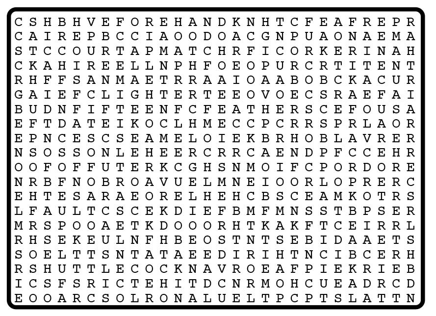 Name: Date: Physical Education 2 Word Search Use the clues below to discover words in the above puzzle. Circle the words. 1. A rarely used high and deep defensive stroke 2.